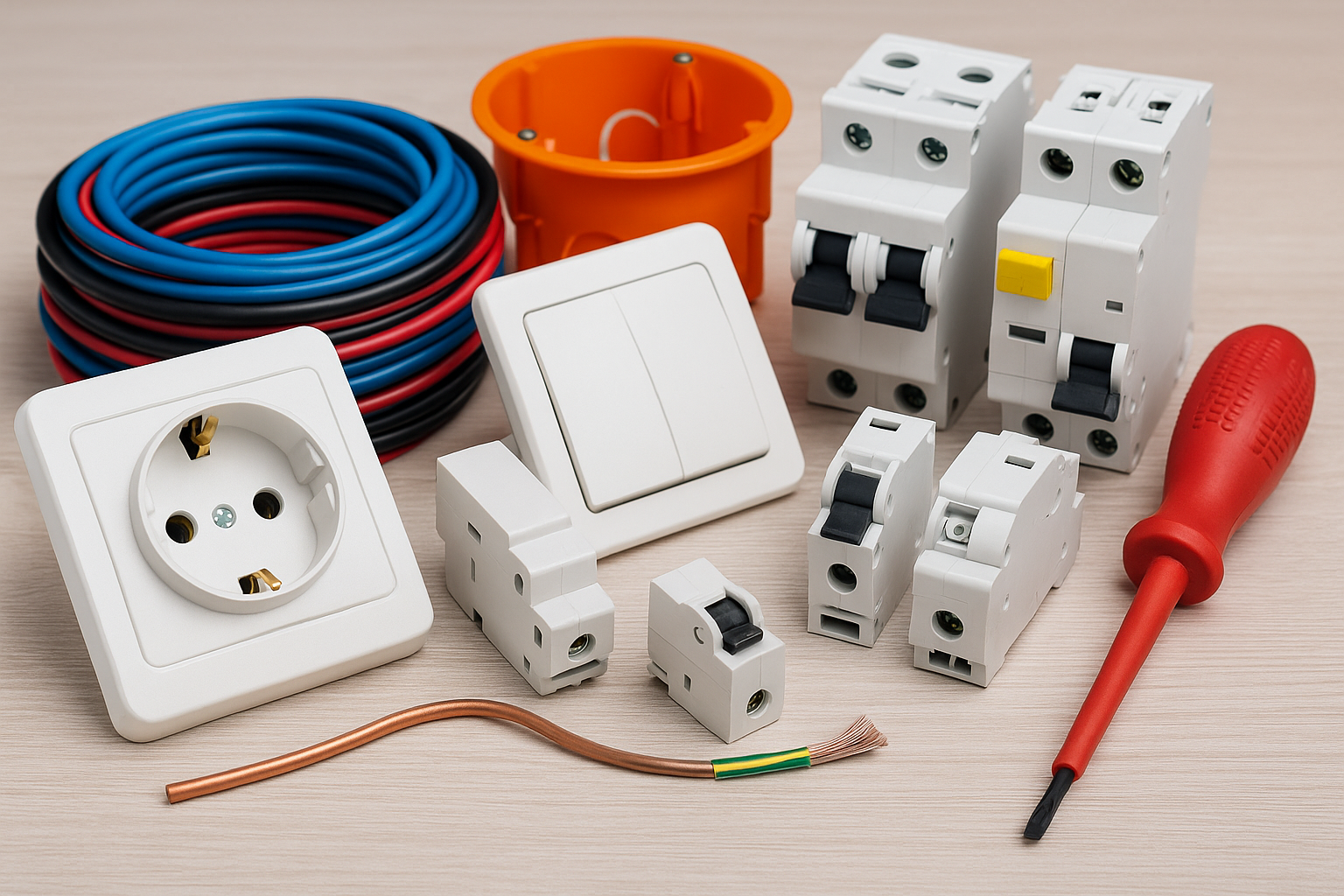 لوازم برق ساختمان